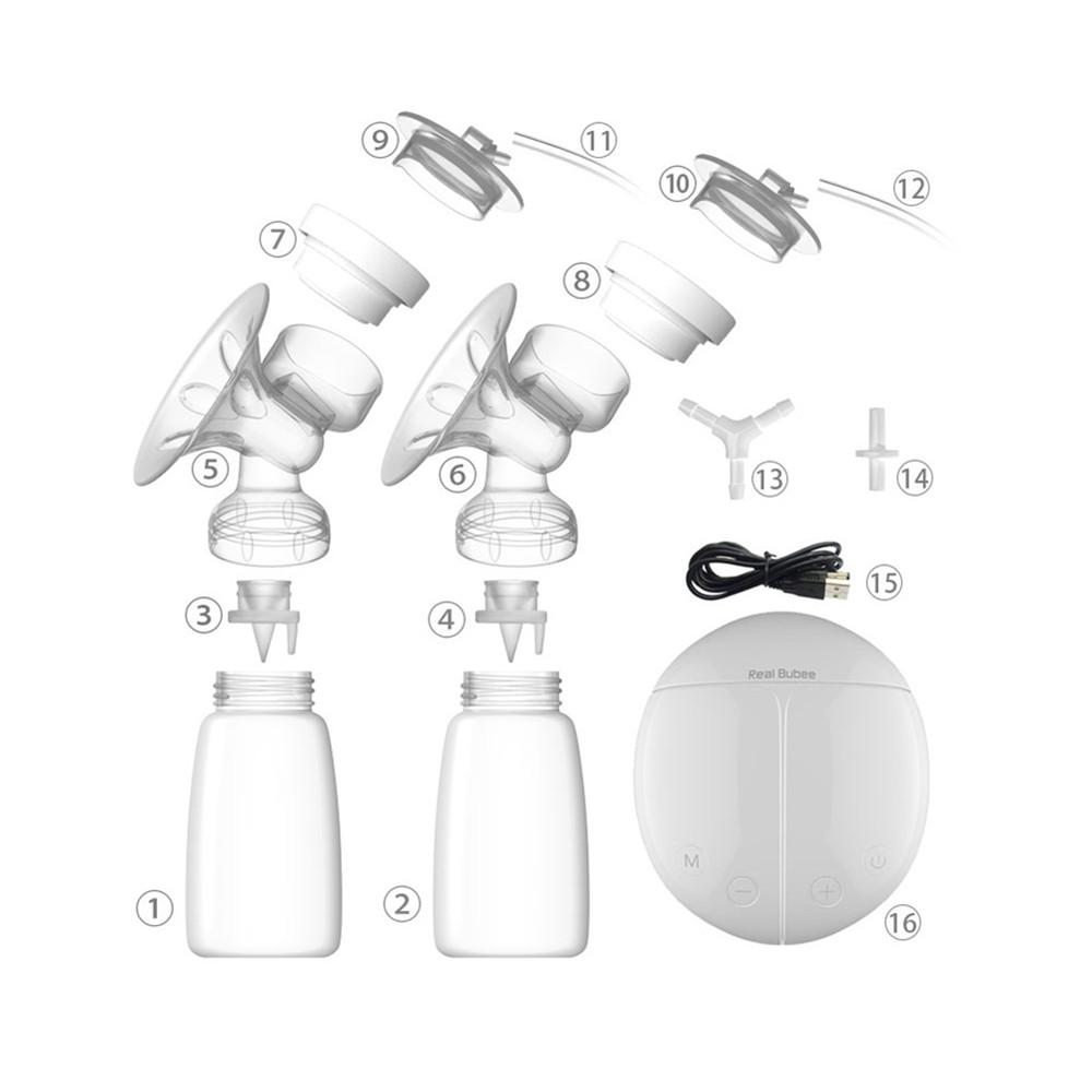 Single Electric Breast Pump With Milk Bottle