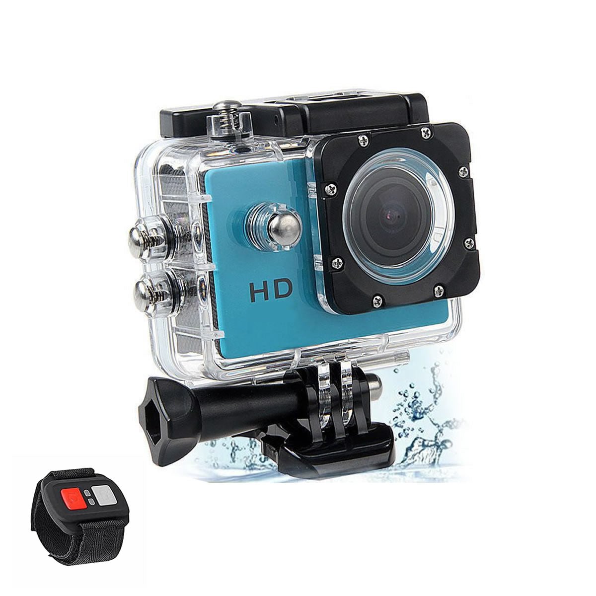 4K Waterproof All Digital UHD WiFi Camera + RF Remote And Accessories - Chanel - byDesign Exclusive Finds