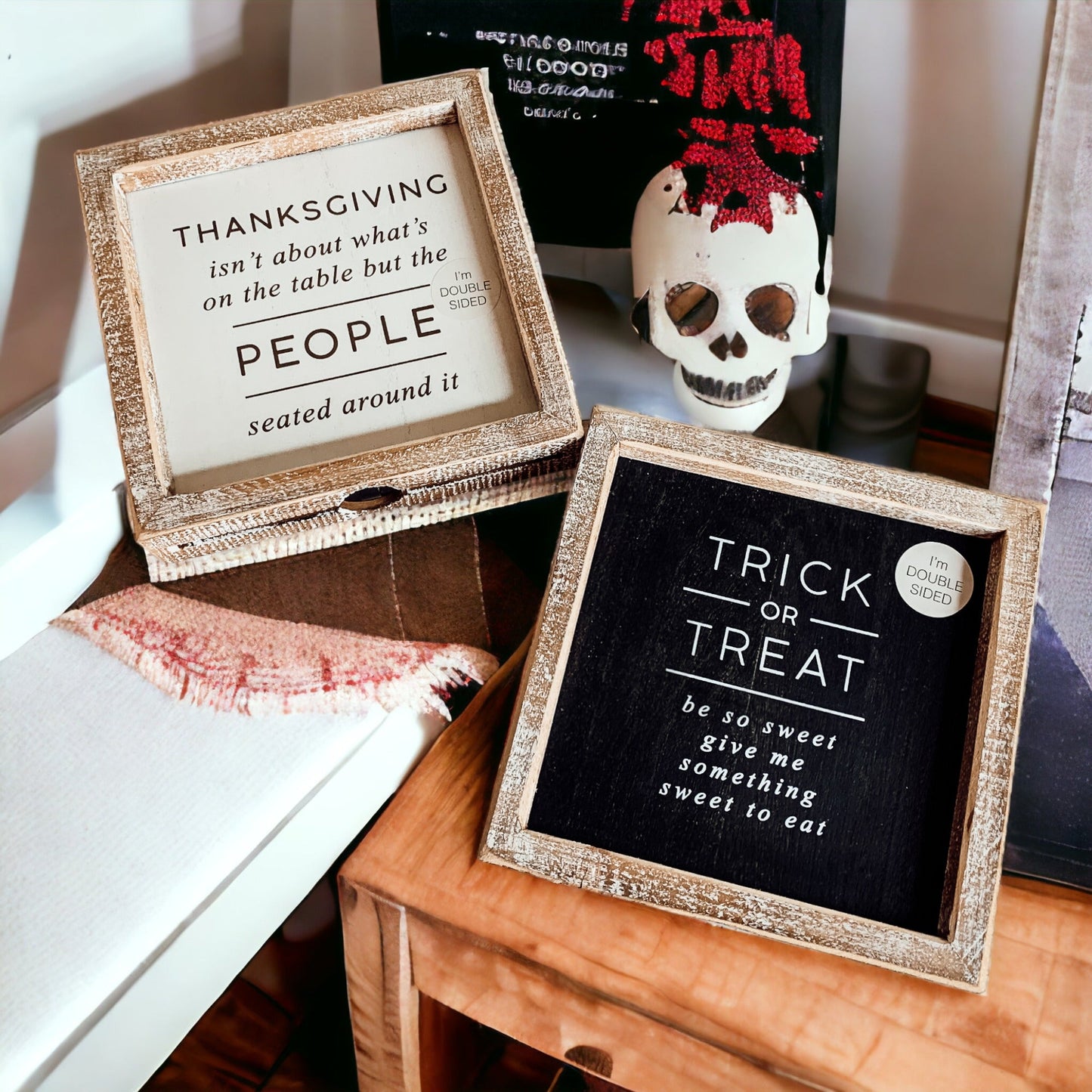 Trick + Thanksgiving | Double-Sided