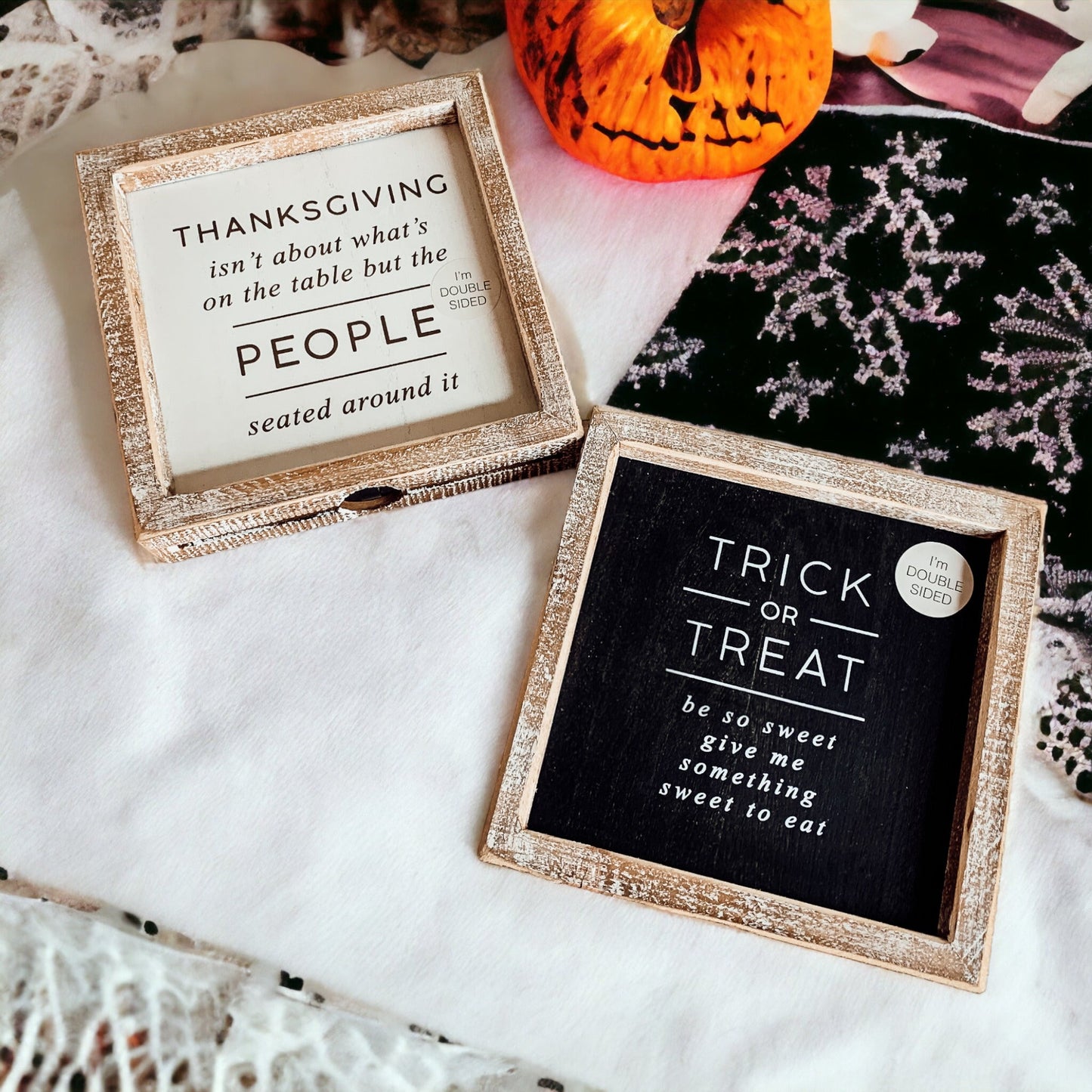 Trick + Thanksgiving | Double-Sided