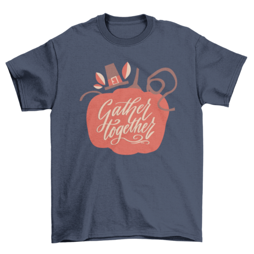 Thanksgiving holiday pumpkin t-shirt