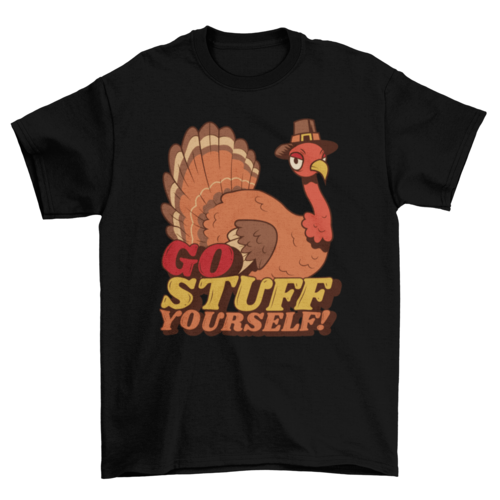 Funny anti-thanksgiving t-shirt