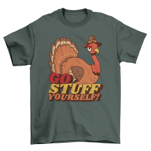 Funny anti-thanksgiving t-shirt