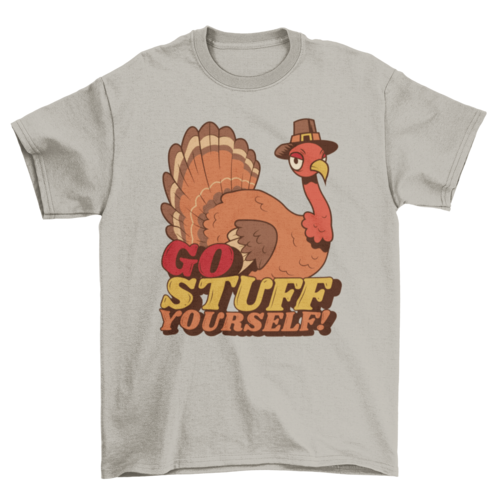 Funny anti-thanksgiving t-shirt