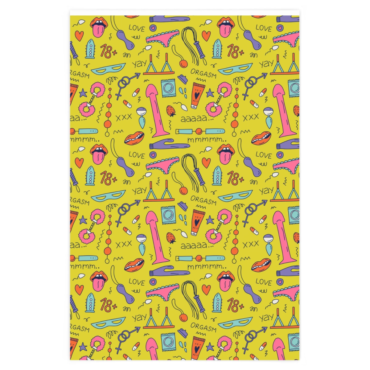 Sex Shop Wrapping Paper