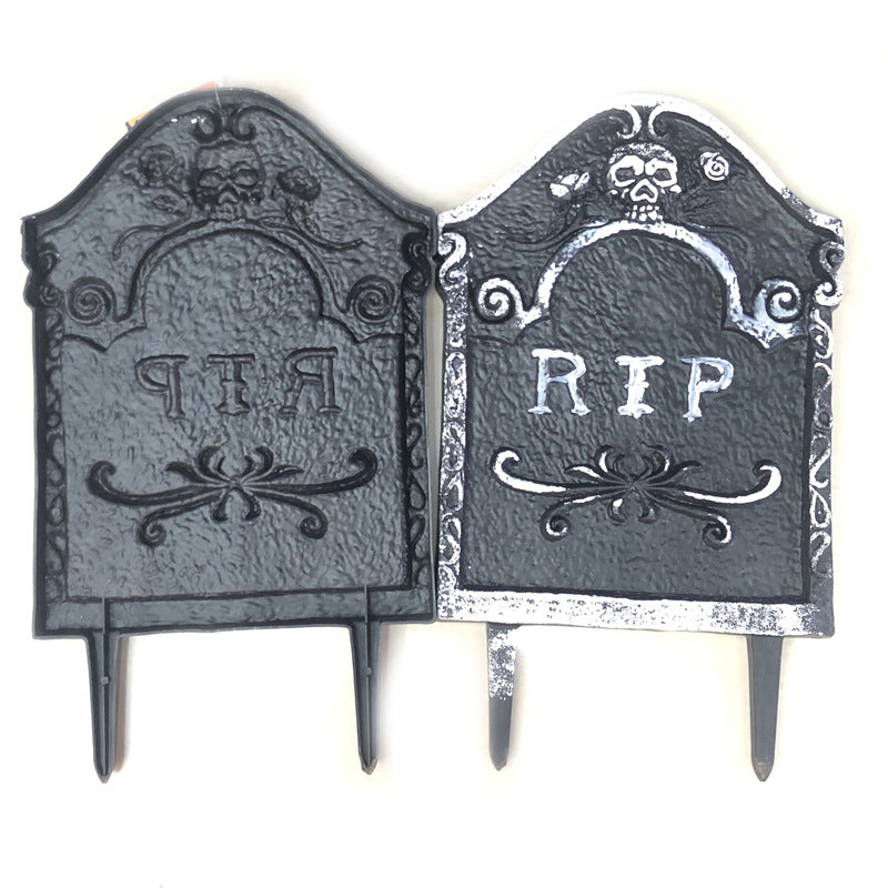 Halloween Party Decoration Plastic Tombstone