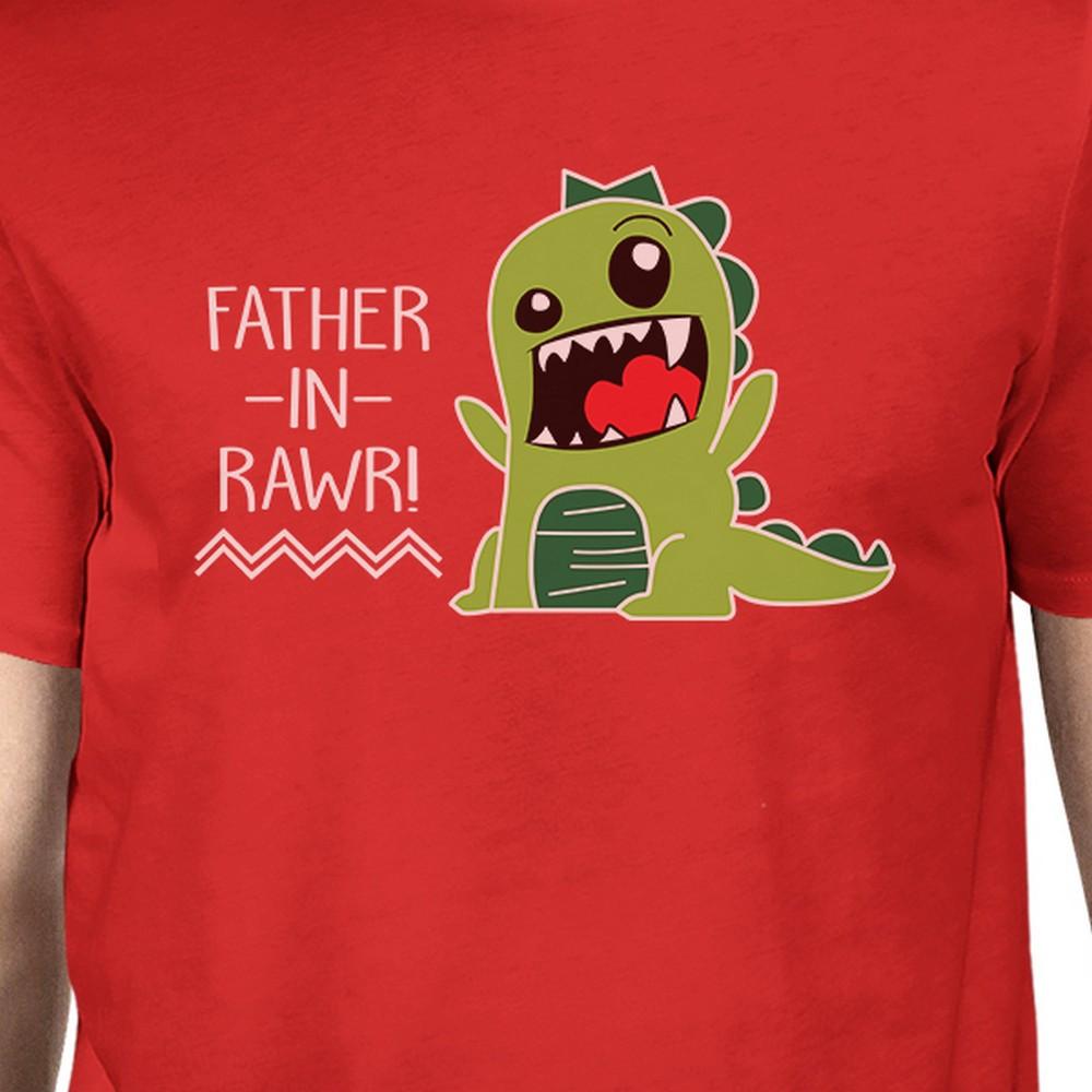 Father-In-Rawr Funny T-Shirt Gifts For Dad Men's